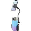 Generico Porta Telefono Da Bicchiere Per Auto - Portabicchiere Magnetico Regolabile Con Rotazione A 360° - Supporto Per Telefono, Caffè E Bevande - Per Smartphone Cellulari SUV Camper Berlina Furgone