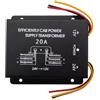 Caswynlife Convertitore step-down da 24 V a 12 V, riduttore di tensione CC per camion, guscio in lega di alluminio, protezione da sovraccarico, alimentazione per auto (20 A)