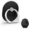 Spigen Phone Anello, Style Ring Phone Ring/Grip/Stand/Holder per tutti i Telefoni e Tablet - Nero