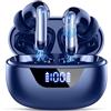 Drsaec Cuffie Bluetooth, 6D Stereo Auricolari Bluetooth 2026 Nuovo Cuffie Wireless in Ear con ENC Mic, 48Ore Cuffie Senza Fili Cancellazione Rumore IP7 Impermeabili Sport Cuffiette per iOS/Android