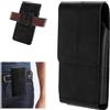TLDBATICE Marsupio verticale da uomo, in pelle PU, universale, con scomparto per carte di credito, per Samsung Galaxy S25 Ultra, 24, 23, 22, 21, 20 Ultra, A55, A54, A53, A52, A12, A3