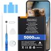 ElephantStory Batteria per Samsung Galaxy A34 5G SM- A346B/ A54 5G SM- A546B, EB-BA546ABY 5000 mAh Batteria di Ricambio Batteria Sostitutiva ai Polimeri di Litio con Strumenti di Riparazione