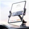 Mcdodo Supporto per Tablet Auto, Staffa Regolabile 14-29cm & Giunto Sferico 360°, Ventosa con Blocco a Pressione, per Tablet e Smartphone da 4,7-12,9 Pollici, per Parabrezza e Cruscotto