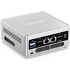 MINISFORUM NAB5R Mini-PC con Win11 IoT Enterprise, Intel Core i5-13500H Prozessor (12 Kerne/16 threads), 16 GB RAM, 512 GB SSD, Dual 2,5G RJ45 LAN, Wi-Fi 6, Bluetooth 5.2, Dual HDMI/per Business