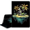 Bxgolkgd Custodia per tablet per Kindle Paperwhite da 6,8 pollici (11a generazione-2021) e Kindle Paperwhite Signature Edition, funzione di accensione/spegnimento automatico, scheletro albero di cocco