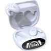 YYGGWL Impermeabili Earbuds Auricolari Invisibili Dormire Minuscole Mini Cuffie Nascoste Con Cancellazione Rumore Auricolari TWS Auricolari Stereo Sportivi Bluetooth 5.3 Cuffie da gioco(White)