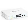 WAVLINK Switch Gigabit Non Gestito a 10 Porte con 8 Porte PoE+ e 2 Uplink, Budget PoE Totale 120W, IEEE 802.3af/at, Modalità VLAN, Default ed Extend, Montaggio a Parete o da Tavolo
