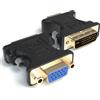 CABLEPELADO Adattatore DVI 24 + 5/m - VGA/H Nero, Cablepelado®.