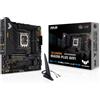 ASUS TUF Gaming B660M-PLUS WiFi Scheda Madre mATX, Intel B660, LGA1700, DDR5, PCIe 5.0, LAN Realtek 2.5Gb, WiFi 6, Realtek 7.1 Surround, 2xM.2, 4xSATA 6GB/s, USB 3.2 Gen 2x2, Armoury Crate, Nero