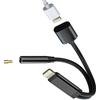 HOYULLI Lightning a Jack 3.5mm Adattatore 2in1 per iPhone 14 13 12 Pro Max per iPad Caricatore Auricolari Cavo Adattatore per Apple Caricatore Connettore Accessori Auto AUX Auricolari Spina Convertitore