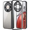 FDHYFGDY Cover per Honor Magic 8 Lite Custodia per Trasparente Telefono, Custodia Protettiva Antiurto Anti-ingiallimento, Cover in PC Ultrasottile e Antigraffio per Honor Magic 8 Lite
