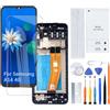 H&LYCYJ Display Schermo per Samsung Galaxy A14 4G A145P A145R A145RZSUEUB Schermo LCD Kit di Ricambio Assemblaggio con Cornice