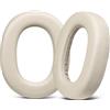 SOULWIT Cuscinetti Auricolari Sostitutivi Professionali per Jabra Elite 85h cuffie over-ear Wireless, Padiglioni per le Orecchie in Pelle Sintetica Morbida e Schiuma Isolante del Rumore - Oro