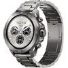 Mibro GS Explorer S Full Ti 48mm Smartwatch Outdoor con 1.32 AMOLED,Mappe Offline,Full Titanio,GPS Dual Band,10 ATM e 150+ Orologio Sportivo,20 Giorni Autonomia,Per iOS e Android