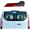 CAMECHO Visione Notturna Telecamera per Auto per Ford Transit 2012-2015 con HD/CVBS - IP67, Grandangolo 140°, Linee di guida per il parcheggio, Telecamera retrovisore compatibile per Ford Transit