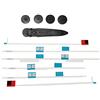 ICTION Strisce adesive di ricambio per pannello LCD LED + strumenti di apertura per iMac A1418 21,5 MD093LL/A MD094LL ME699LL ME086LL ME087LL MK142LL MK442LL MK542LL/A 2012-2015
