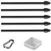 Bamyli Set di 5 punte di ricambio originali per Samsung Galaxy Tab S8 / S8 Plus / S8 Ultra S Pen, punta morbida di ricambio per S Pen Original, TabS22 / S10 / S9 / S7 / S6 / S24 con strumento di montaggio e