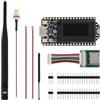 Buhdjfnke Scheda di Sviluppo Meshtastic Heltec V4 WiFi BLE Lora con GNSS Integrato SX1262 Lora 32 Supporta Energia Solare Antenna Integrata 868MHz