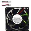 RTDPART Ventola di Raffreddamento per NMB 3110KL-05W-B80 80 * 80 * 25MM DC24V 0,23A 2 Linee Nuova
