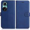 DENDICO Cover per Huawei Honor 50 5G / Huawei Nova 9, Premium Portafoglio PU Custodia in PU Pelle, Flip Libro TPU Bumper Caso per Huawei Honor 50 5G / Huawei Nova 9, Blu Navy
