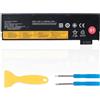 Aofonchy 01AV422 01AV423 01AV452 61 Batteria Compatibile con Lenovo ThinkPad T470 T480 T570 T580 A475 A485 P51S P52S 01AV424 01AV491 SB10K97579 SB10K97580 SB10K97581 SB10K97597 4X50M08810, 24Wh