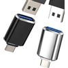 HOYULLI Adattatore USB C maschio a USB Female (2 pezzi) OTG 3.0 per iPhone 16 15 Pro Max per Apple Accessori MacBook per iPad PC Thunderbolt Compatibile per Samsung Galaxy S25 S24 S23 fotocamera trasferimento