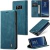 Sojlecyu Cover per Samsung Galaxy S8 Plus Custodia, a Libro Portafoglio in Premium Pelle PU Porta Carte Flip Case Supporto Protezione Case Cover per Samsung Galaxy S8 Plus, Blu verde