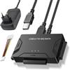 RUIZHI Adattatore da USB 3.0 a IDE/SATA, 5 Gbps, per disco rigido SATAHDD, adattatore USB per cavo USB da 2,5/3,5 pollici, Windows 11/10/8/7/XP/Vista, con cavo SATA