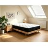 IZTOSS Materasso Singolo 80x190x12 in Schiuma di Comfort a 7 Zone
