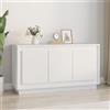 Lumanois Credenza Bianca 102x35x55 cm in Legno Multistrato, Mobili,Armadietti e portaoggetti,Buffet e credenze, 26.7kg-831885
