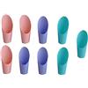FUTUREORYY Set 9 Pezzi Paletta in Plastica per Trapianto e Diserbo di Piantine e Piante, Attrezzi da Giardino Pratici e Resistenti per Orto e Giardino
