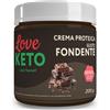 Love Keto Crema Proteica Gusto Fondente 200 Grammi Kit 3 Pezzi