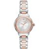 Emporio Armani Orologio Analogico al Quarzo Donna con Cinturino in Acciaio Inossidabile AR11643, Set Di Toni D'Argento, 32 mm