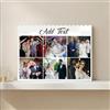 PSUNEY Puzzle Block Personalizzato, Mattoncini da Costruzione con Foto e Testo, Festa del Mamma Regali, Regalo Personalizzato per Famiglia, Amici, Coppie, Compleanno e Anniversario