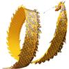 CHUDOU Nastro Fitness for Danza del Drago Testa di plastica Nastro for Danza Poi del Drago con Corda 8 m/10 m (8 M (26 Ft))(10 M (33 Ft))