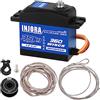 INJORA 35KG Digitale Servo Rotazione Impermeabile a 360 ° Bobina di Verricello Servo 25T per SCX10 PRO RC Modello di Barca Cingolata