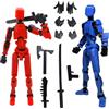 YGCHEN T13 Action Figure Dummy 13 Figura d'Azione Titan 13 Robot Figurine Stampa 3D di Figure Modello Multi-Articolari Action Figure Bambini Compleanno Regalo