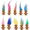 RDNKVB 10 PCS Mini Doll Regina Poppy Inspired by Trolls 3 with Removable Outfit And Surprise Accessories - Toy for Kids, 3+ Years