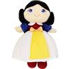 Trudi Bambola Bianca Dolls Principessa Peluche. Bambola di pezza. Gioco per Bambina. Idea Regalo Bambini. | 15x22x10cm Taglia S | Bambole Modello 64250