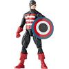 Marvel Hasbro Legends Series, U.S. Agent, Action Figure collezionabile da 15 cm, Giocattolo Ispirato ai Fumetti Classici, con 1 Accessorio e 2 Parti Build-A-Figure, Multi