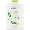 Yardley London Polvere per il Corpo Profumata al Mughetto, Talco da Donna per Aiutare a Controllare Gli Odori e Gli Sfregamenti, Polvere per il Corpo al Mughetto 200g