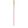 Daleweo 12 pezzi applicatore ombretto con testa in spugna, manico rosa e manicotto argentato, set di pennelli riutilizzabili per trucco preciso degli occhi