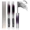 KTouler Mascara Iron Eye con spazzola in metallo, impermeabile, nero, 3D, mascara naturale per lunghezza e volume, asciugatura rapida e resistente alle sbavature, 2 pezzi