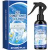KOAHDE Schiuma Spray Detergente per Condizionatori,Spray Detergente per Aria Condizionata,Pulisce Rapidamente il Condizionatore D'aria Domestico,120ML,1PC