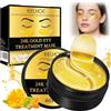 okalabandee 60 Pezzi Maschera Contorno Occhi 24K Gold, Patch per Ridurre Borse Sotto Gli Occhi, Occhiaie, Gonfi, Effetto Idratante, Maschera Per Gli Idratante Donna Uomo