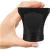 CHICAMPERA Ugello Diffusore Phon Nero in Nylon 2 Pezzi per Asciugacapelli