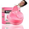 LOOUXC 60Pcs Patch Occhi Antirughe, Maschera per Gli Occhi, Cerotti Rassodanti e Contorno, Rimozione Patch Occhiaie e Borse e Puffiness, Rassoda la Pelle degli Occhi, Effetto Idratante e Antietà-Rosa