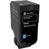 Lexmark 74C20C0 cartuccia toner 1 pz Originale Ciano [74C20C0]