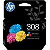 HP Confezione da 2 Cartucce di Inchiostro Nero/Tricromia Originali HP 308