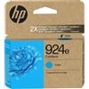 HP Cartuccia di inchiostro ciano originale HP 924e EvoMore
